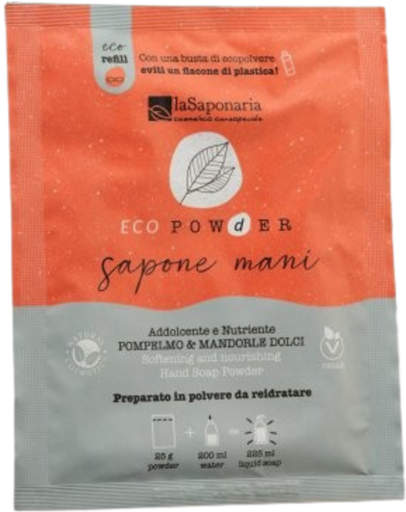 EcoPowder Grapefrukt Pulverad Handtvål 25 gr