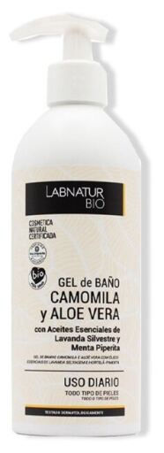 Labnatur Bio Kamomill och Aloe Vera Badgel 450 ml