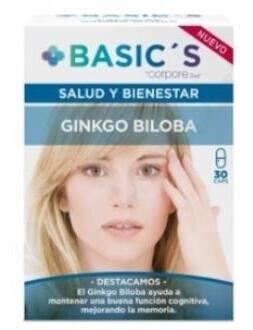 Basics Ginkgo Biloba 30 kapslar