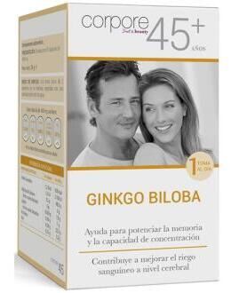 45+ Ginkgo Biloba Memory 60 kapslar