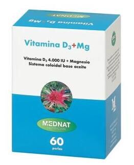 Vitamin D3 + Magnesium 60 pärlor