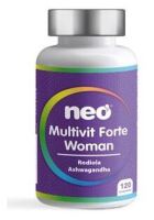 Multivit Forte Woman Rodiola Ashwagandha 120 tabletter