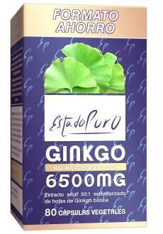 Ginkgo 6500 mg 80 kapslar