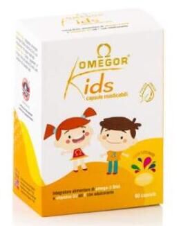 Omegor Kids tuggbara 60 kapslar