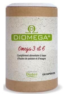 Diomega 3-6 120 kapslar