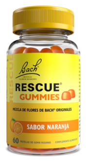 Bach Rescue Gummies 60 tabletter apelsinsmak