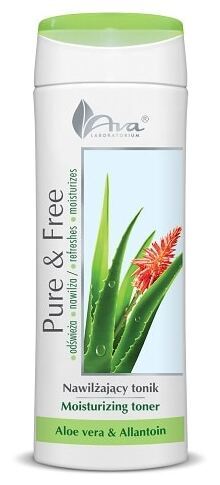 Ren och fri fuktgivande toner med aloe 250 ml