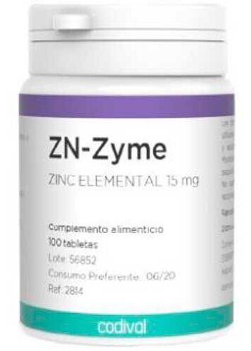 Zn-Zyme 15 mg 100 tabletter