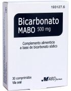 Bikarbonat 500 mg 30 tabletter