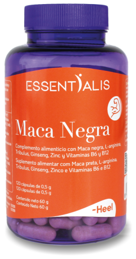 Essentialis Black Maca 120 kapslar