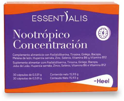 Essentialis Nootropic Concentration 30 kapslar