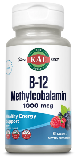 Vitamin B-12 Metylkobalamin 1000 mcg 60 tabletter