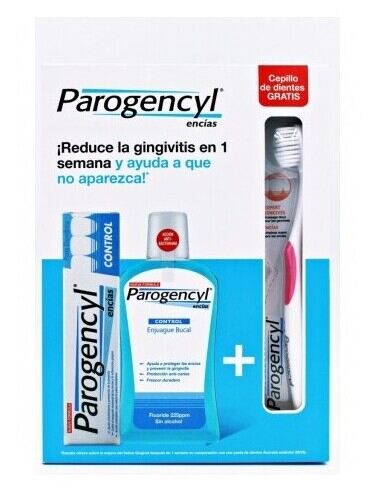 Gingivit Paste Pack 125 ml + Munvatten 500 ml + Presentborste