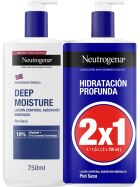 Deep Hydration Body Lotion för torr hud 2x750 ml