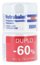 Nutrabalm Intensive Nose and Lip Repair Balm Duplo 2x10 ml