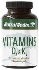 Vitamin D3+K2 90 kapslar