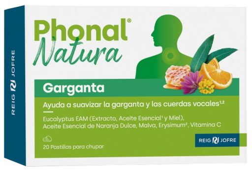 Natura Throat 20 sugtabletter att suga