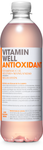 Antiox-Peach Vitamindryck 500 ml