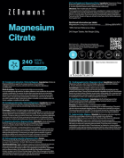 Magnesiumcitrat 240 tabletter