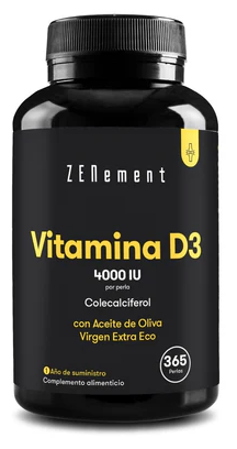 Vitamin D3 med olivolja 365 pärlor