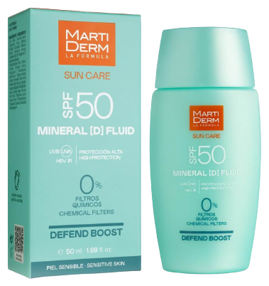 Mineral solskyddsmedel [D] Fluid SPF50 50 ml