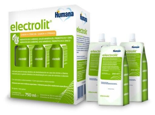 Electrolit Oral Rehydration Solution 3 x 250 ml