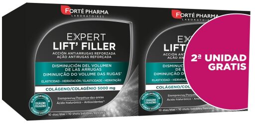 Expert Lift Filler Wrinkle Reduction Pack 2X10 ampuller