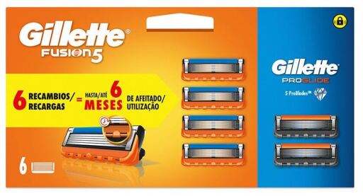 Fusion 5 Laddare 4 Reservdelar + Proglide 2 Reservdelar