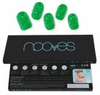 Jade Glitter Glam Green Gel Nail Sheets 20 enheter