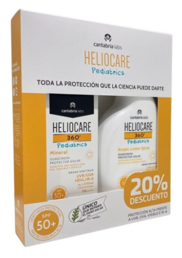 Heliocare 360° Pediatrics Sunscreen Pistolväska 2 delar