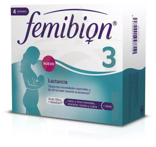 Femibion Amning 3 4 veckor 28 tabletter + 28 kapslar