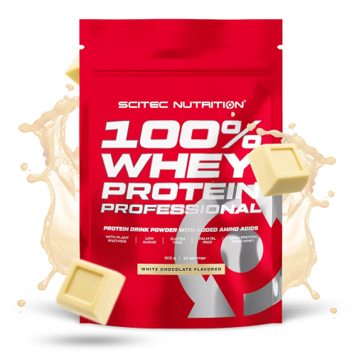 100% vassleprotein Professional White Choco 500 gr