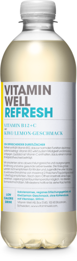 Refresh Lemon-Kiwi Vitamin Drink 500 ml