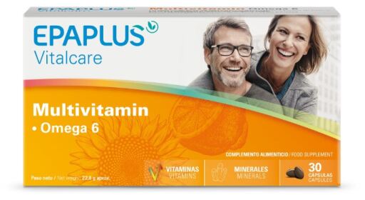 Vitalcare Duplo Multivitamin Omega 6 2 x 30 kapslar