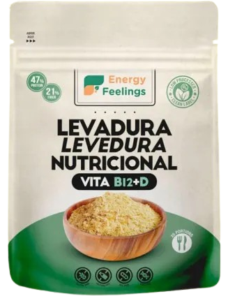 Vita B12+D Näringsjästflingor 130 gr