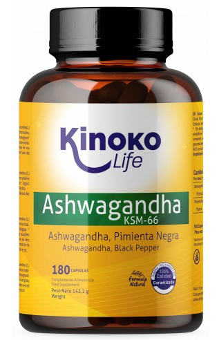 Ashwagandha Ksm-66 180 kapslar