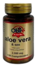 Aloe Vera 2000 mg med Senna 120 tabletter