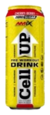 CellUp Pre Workout Drink 500 ml körsbär