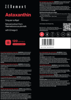 Astaxanthin med Omega 3 120 pärlor