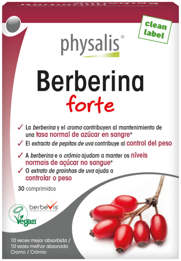 Berberine Forte 30 veganska tabletter