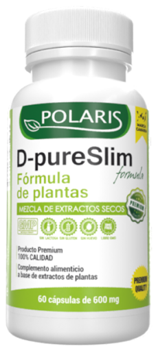 D-Pure Slim 600 mg 60 kapslar