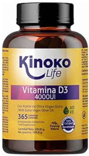 Vitamin D3 4000 IE 365 kapslar