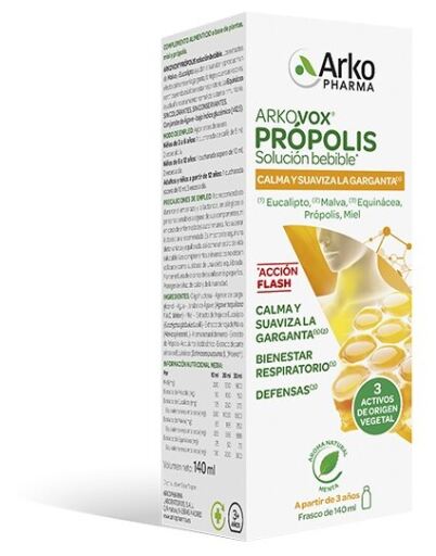 Arkovox Propolis Mint Sirap 140 ml