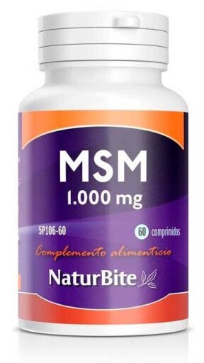 MSM 1000 mg 60 tabletter